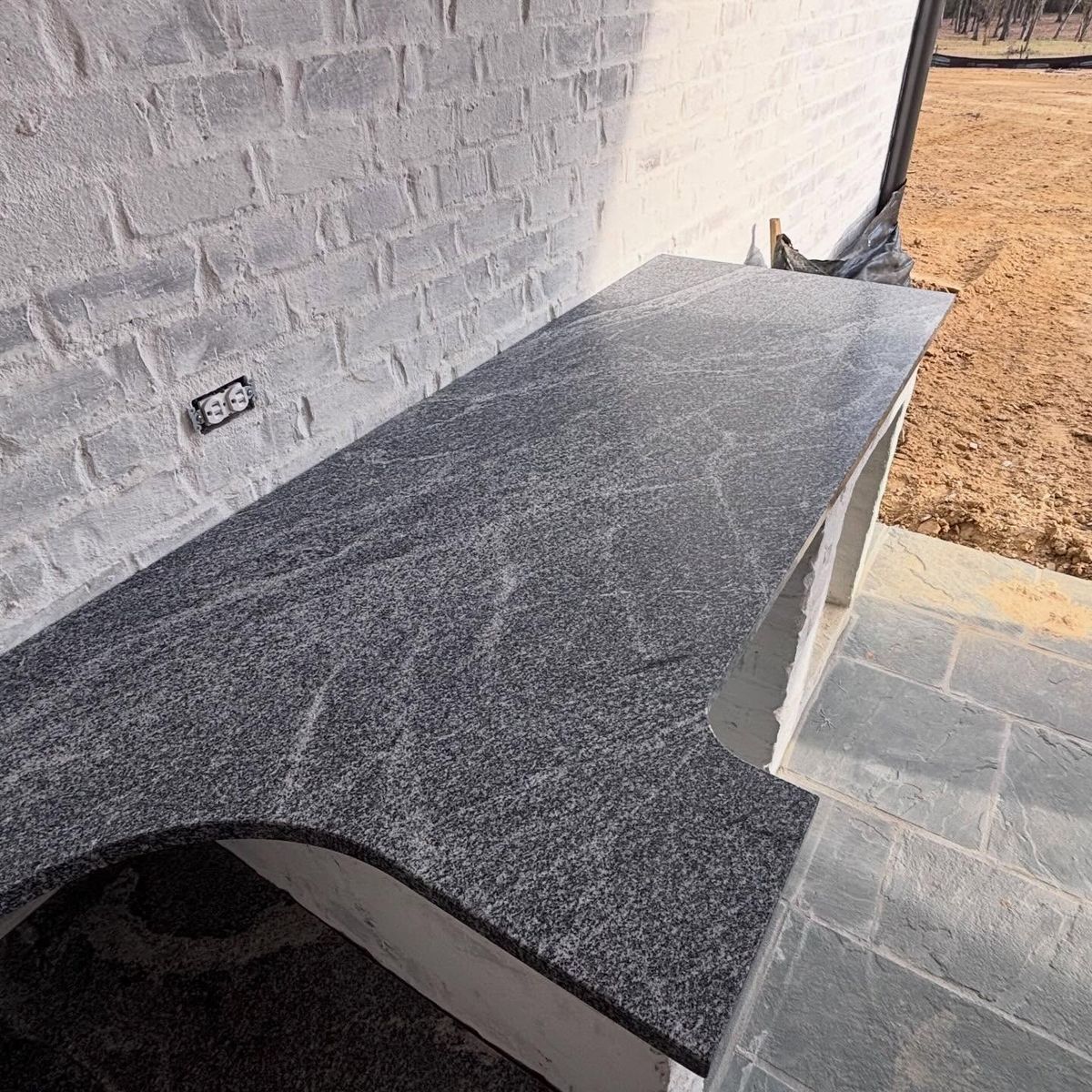 Quartz kitchen countertop fabrication and installation Jackson MS